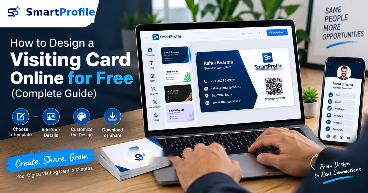 How to Design a Visiting Card Online for Free (Complete Guide)