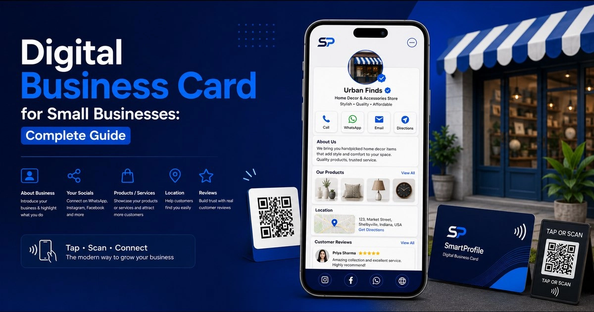 Digital Business Card for Small Businesses: Complete Guide