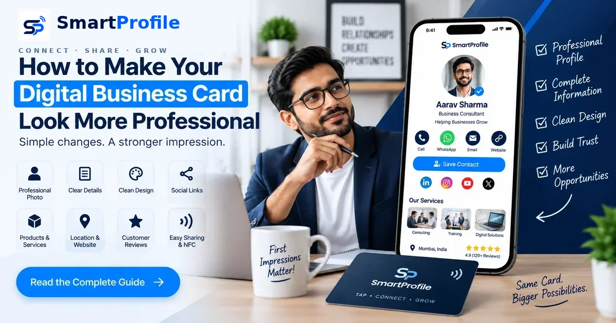 How to Make Your Digital Business Card Look More Professional